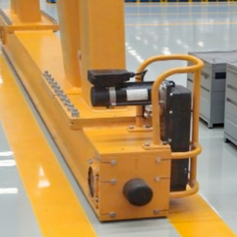 Wózek końcowy dźwigu